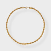 8MM ROPE CHAIN ''CORDELL'' - GOLD